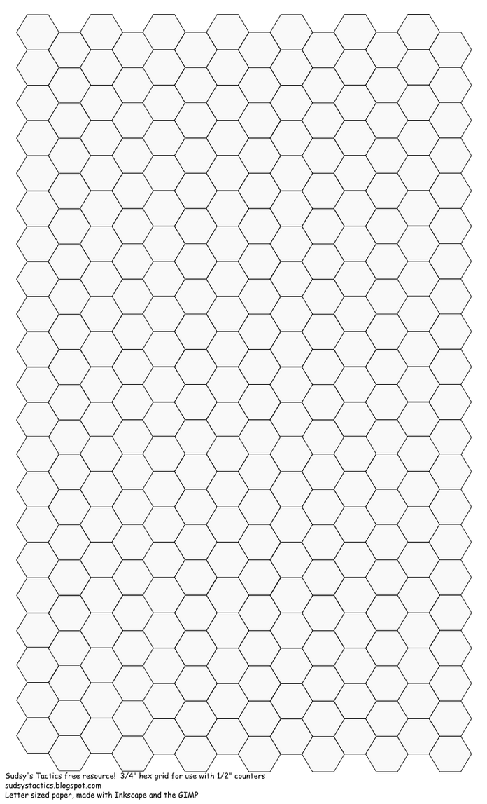Legal Size hex sheet by SudsySutherland
