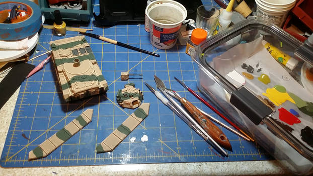 BMP Painting in progress