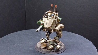 Papercraft Sentinel (WH40K Imperial Guard) 2020