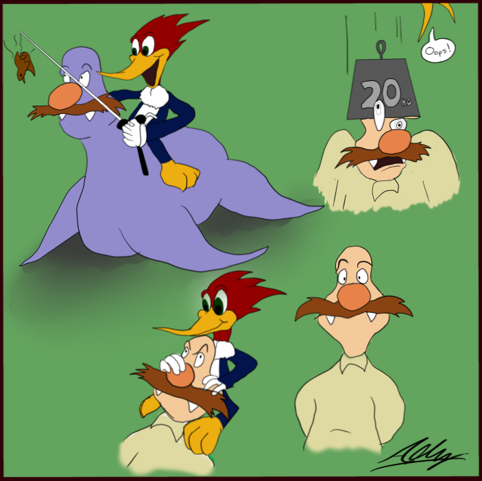 Woody and Wally Board 1 by Adam-Clowery