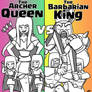 The Archer Queen vs The Barbarian King