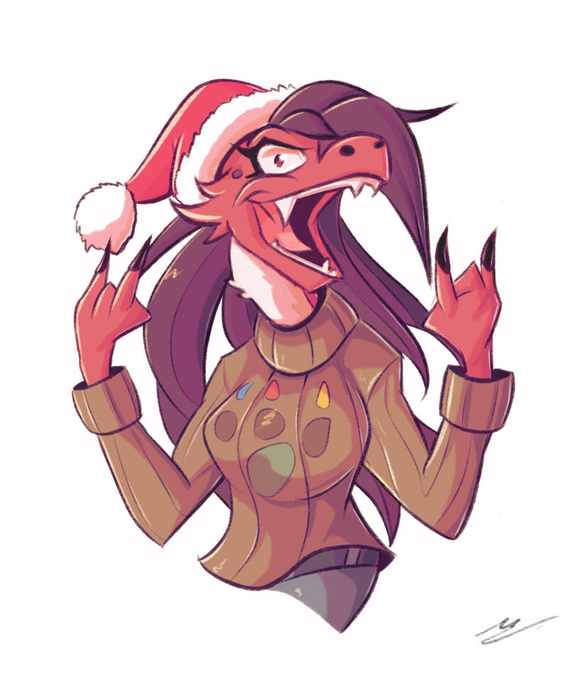 Gift Art - Festive Rose by Adam-Clowery on DeviantArt