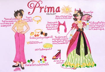  My Own Vocaloids Design. Pt 4: Prima