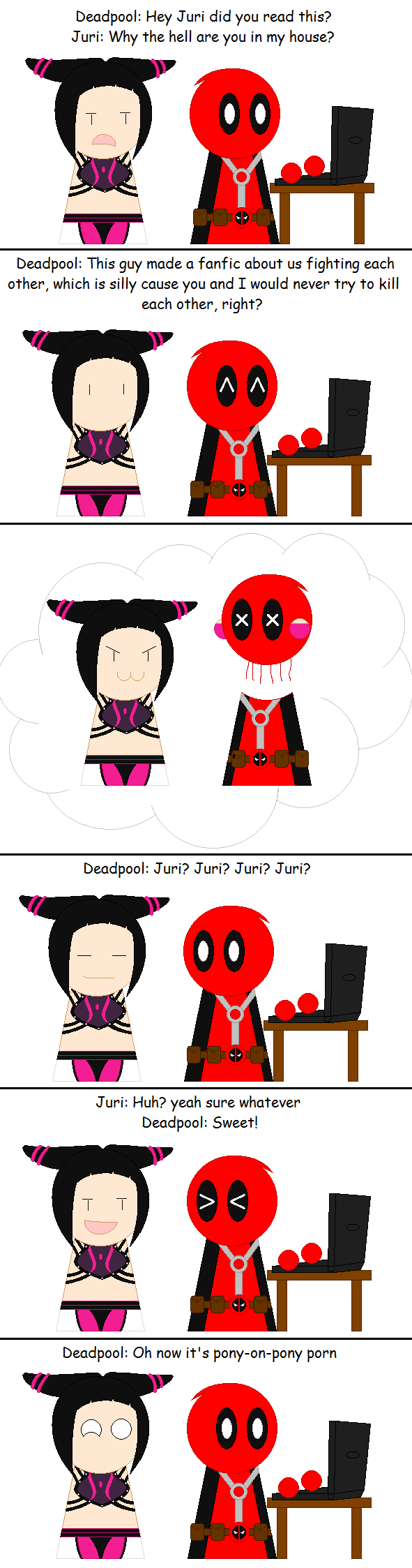 Deadpool vs. Juri