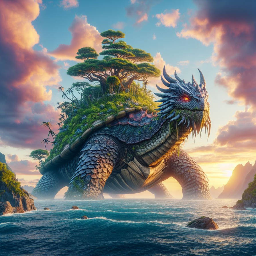 Dragon Turtle2 by MadPigme on DeviantArt