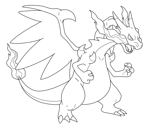 006 Mega Charizard X by InProgressPokemon on DeviantArt