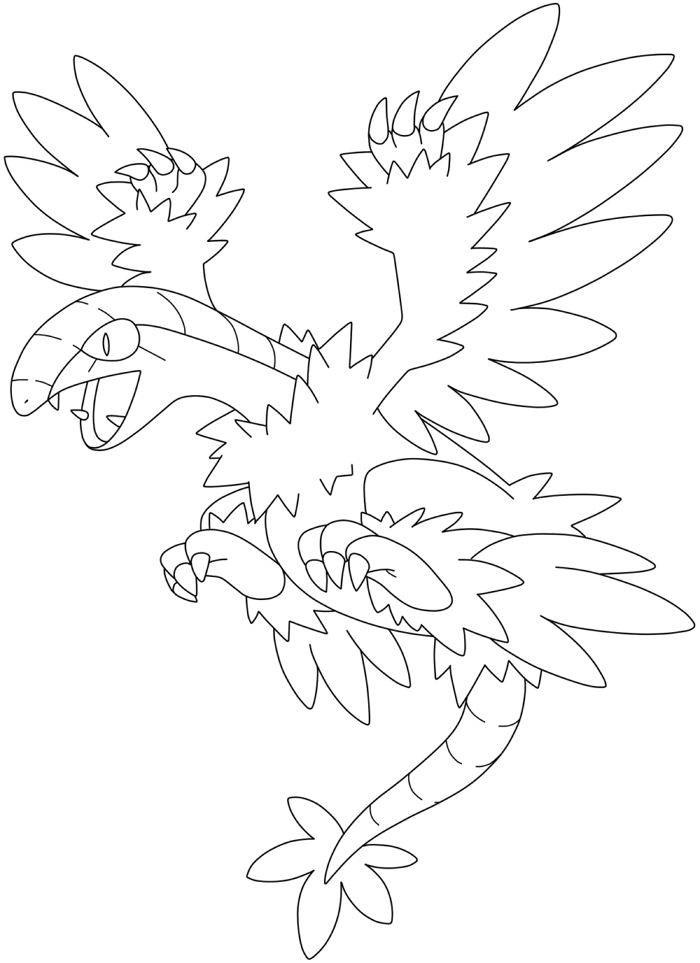 Pokemon Lugia Para Colorear  Pokemon coloring pages, Pokemon