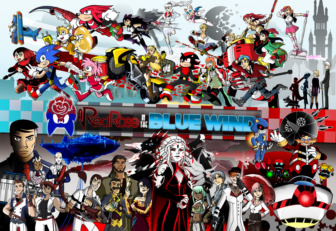 A Red Rose in the Blue Wind by Framraw by Iron117Prime on DeviantArt