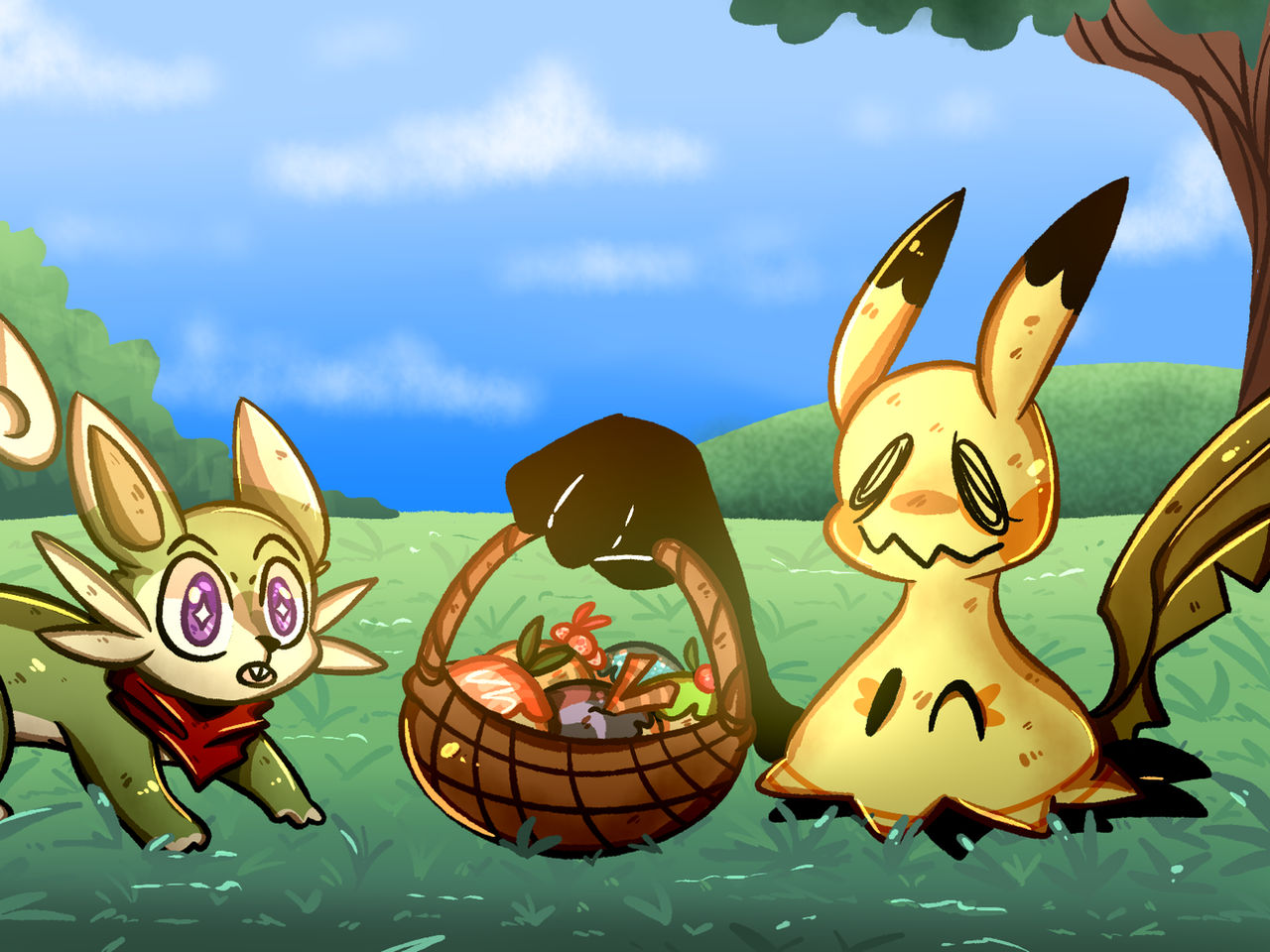 Shiyn Rataata Mimikyu and shiny Rattata by Pumpkins18 on DeviantArt