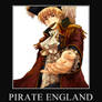 Pirate England Motivational Poster