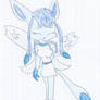 Iceta the Glaceon Anthro