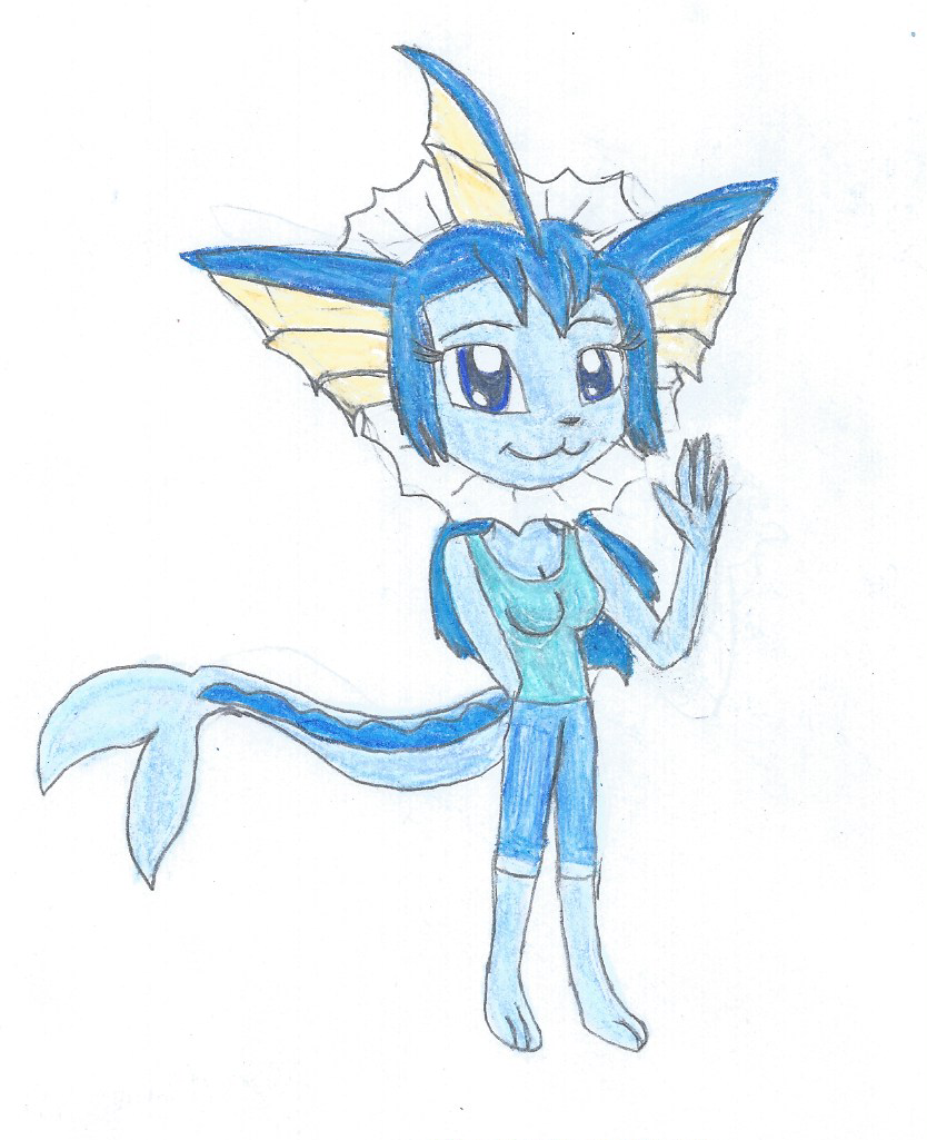 Waverly the Vaporeon 2013 Redesign