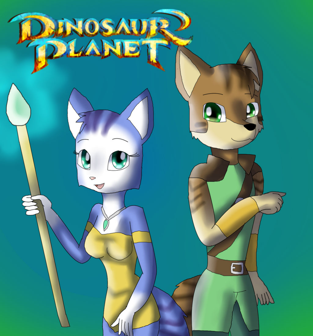 Dinosaur Planet Krystal And Sabre By Kendraeevee On Deviantart