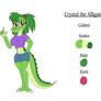 Crystal the Alligator Reference Sheet