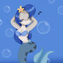 Bluebell as a Mer-Lizard