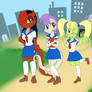 Saurian Japanese Schoolgirls