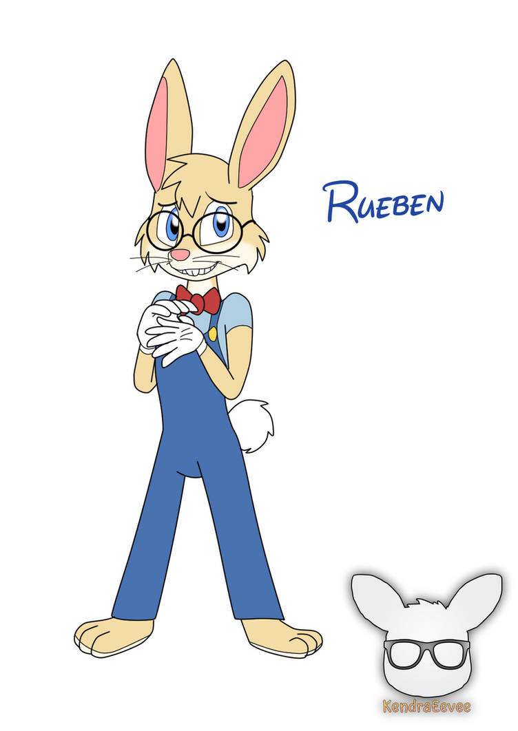 Rebbels Netflix Rabbit Rueben Rabbit by KendraEevee on DeviantArt
