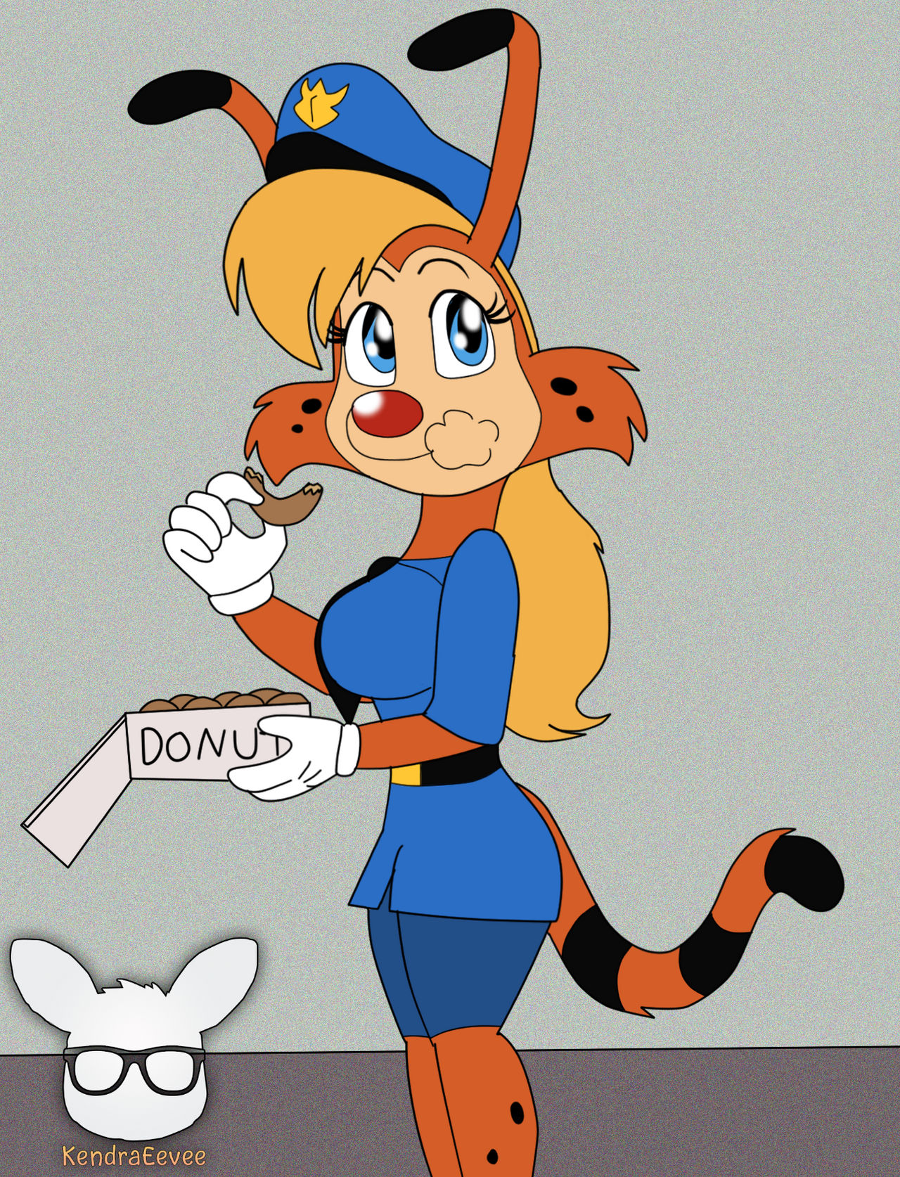 Fem Bonkers Eating Donuts