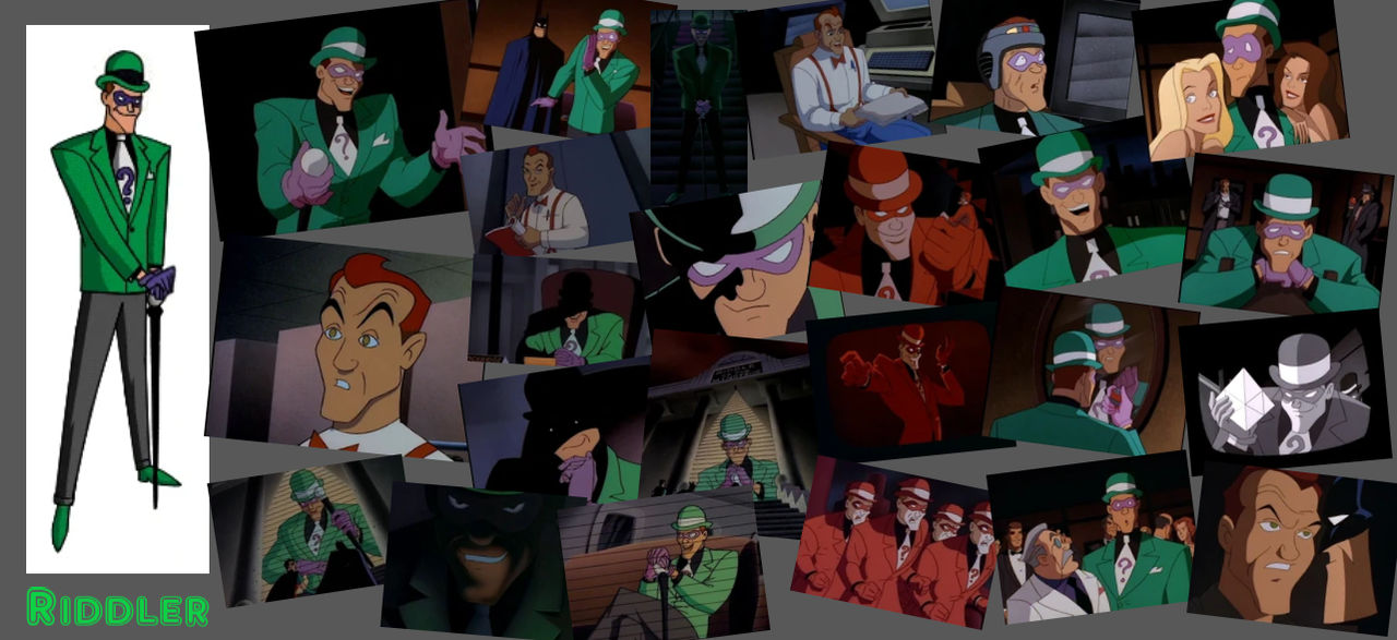 BTAS Collage Riddler by KawaiiWonder on DeviantArt