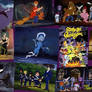 Scooby Doo and the Ghoul School Collage