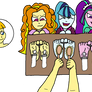 Dazzlings Tickle Torture