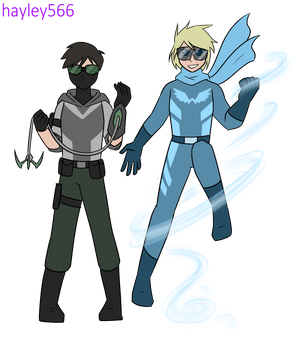 Superheroes: Gadget And Whirlwind