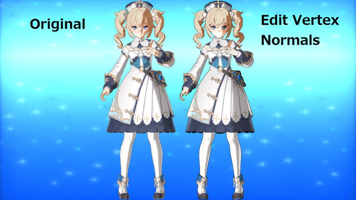 Edit Vertex Normals by Philippe-N-12 on DeviantArt