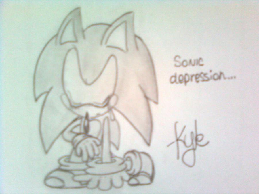 Sonic Depression by kylegomezultimate on DeviantArt