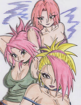 Colored - My Three Favorite Ladies