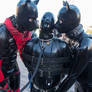 Rubber Pups with a Rubber Boy