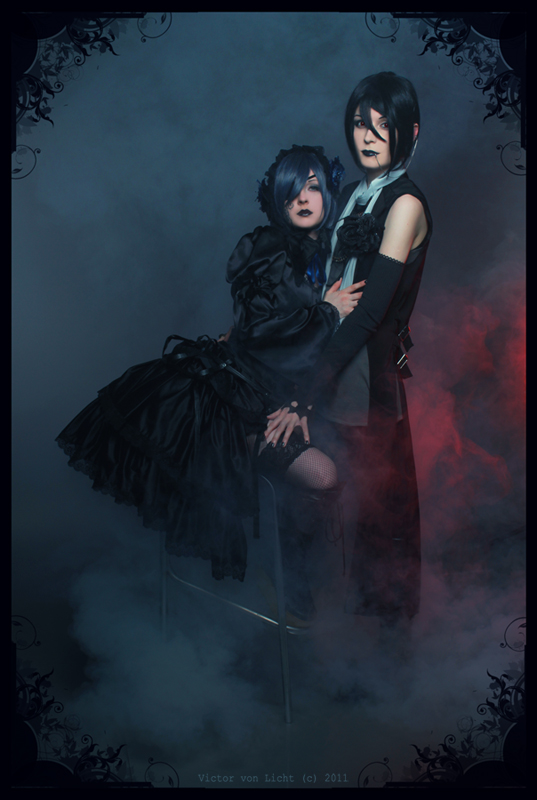 Sebastian and Ciel visual-kei