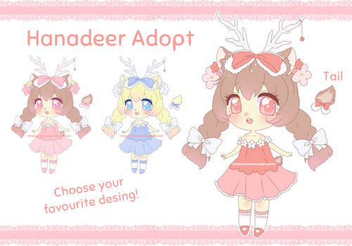 [CLOSED] Hanadeer Adopt #2 - Guest artist