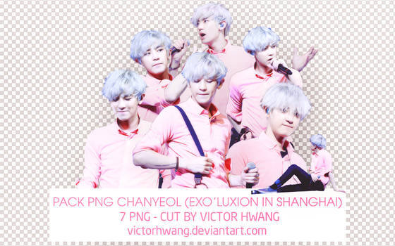 PACK PNG CHANYEOL (EXO LU'XION IN SHANGHAI)