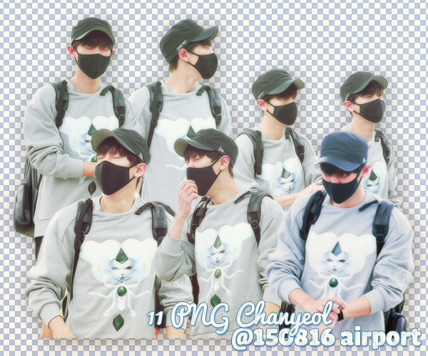 PACK PNG CHANYEOL @150816 AIRPORT