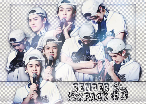 [PACK RENDER #3] 8 RENDER SEHUN (EXO)