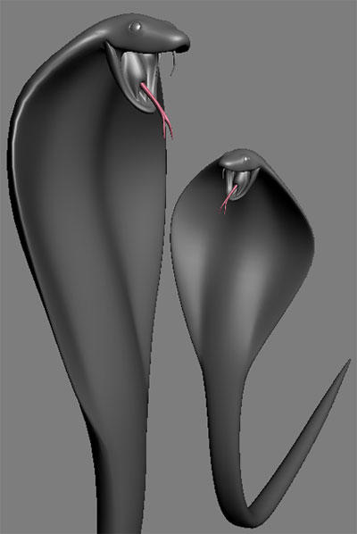 Snake base mesh by gabe687 on DeviantArt