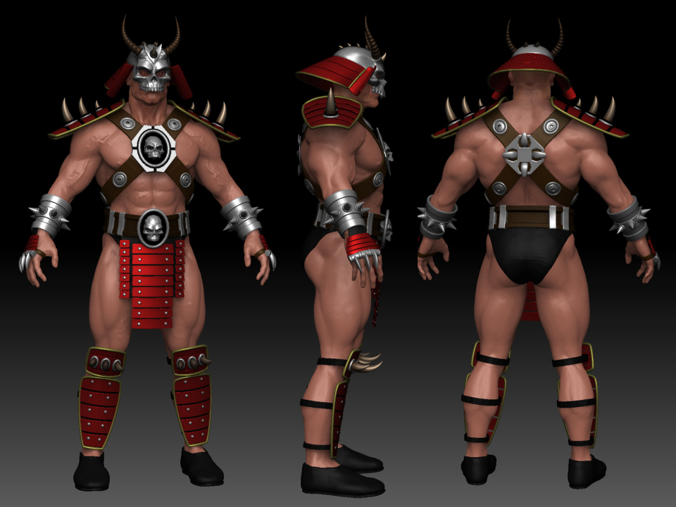 Shao Kahn - Mortal Kombat 9 by romero1718 on DeviantArt