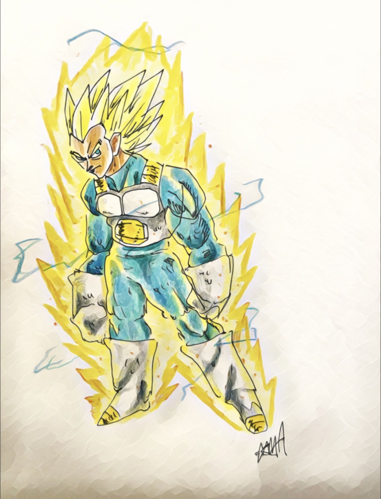 Deviantart Supervegiten Rada Super Vegeta by 95flipp on DeviantArt