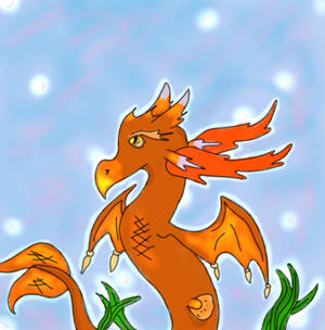 Old 'Red Water Dragon' drawing