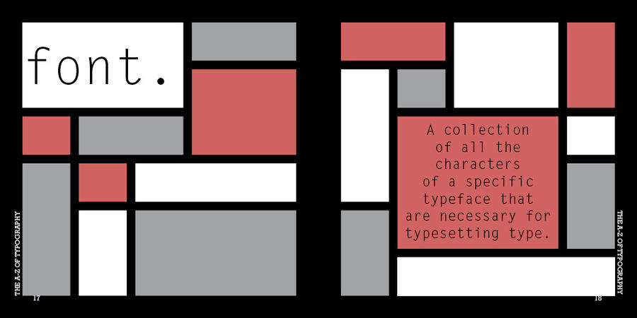 f is for font