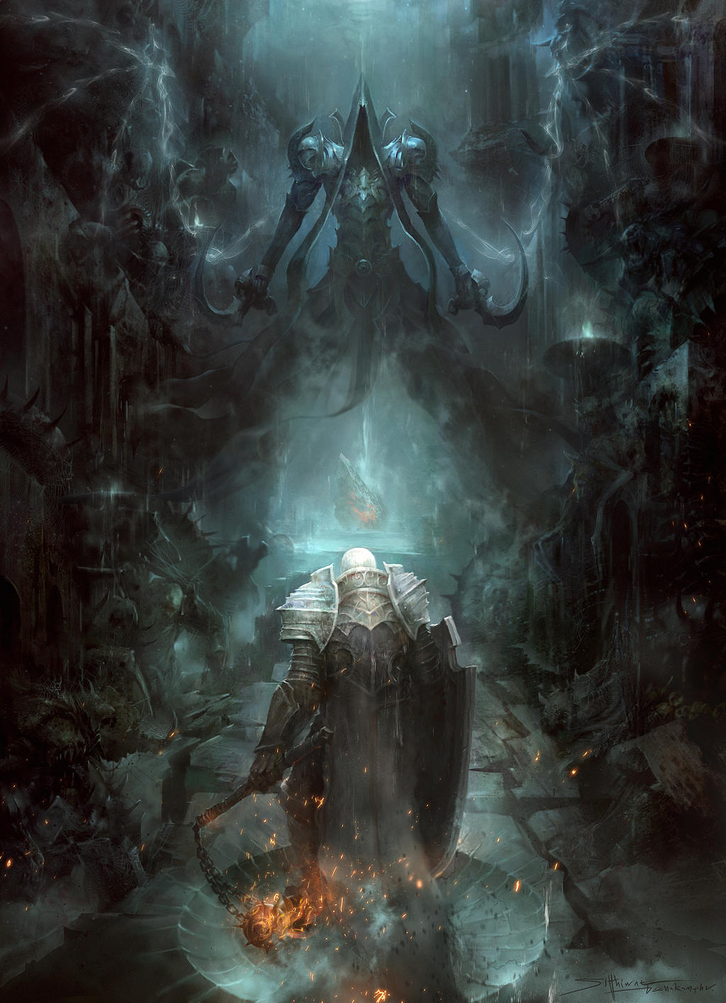 Among the dead