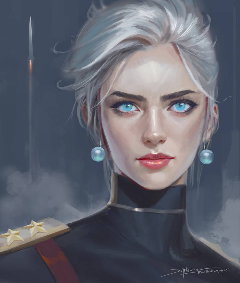 Female Commander by TheRafaArts on DeviantArt