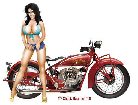 Denise Milani Daisy Duke Pinup