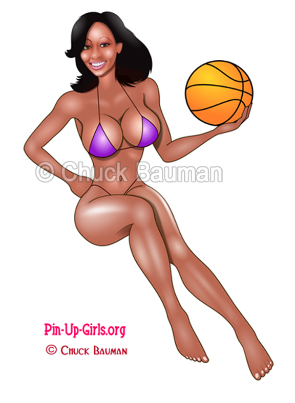 Bikini Basketball Babe