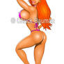 Jessica Rabbit Flamingo Pose