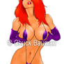 Jessica Rabbit Purple Passion Pinup