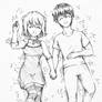 Peace...finally...(Lucy x Kouta)