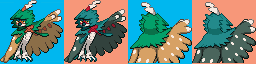 Decidueye - GBA sprites