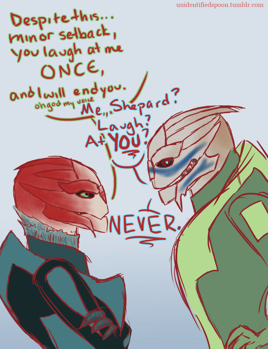 Turian Shepard Shepard's A...Turian?! by Hoppiholla on DeviantArt