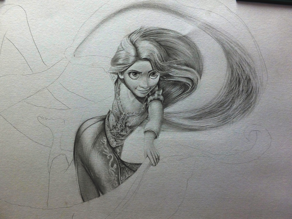 Rapunzel wip